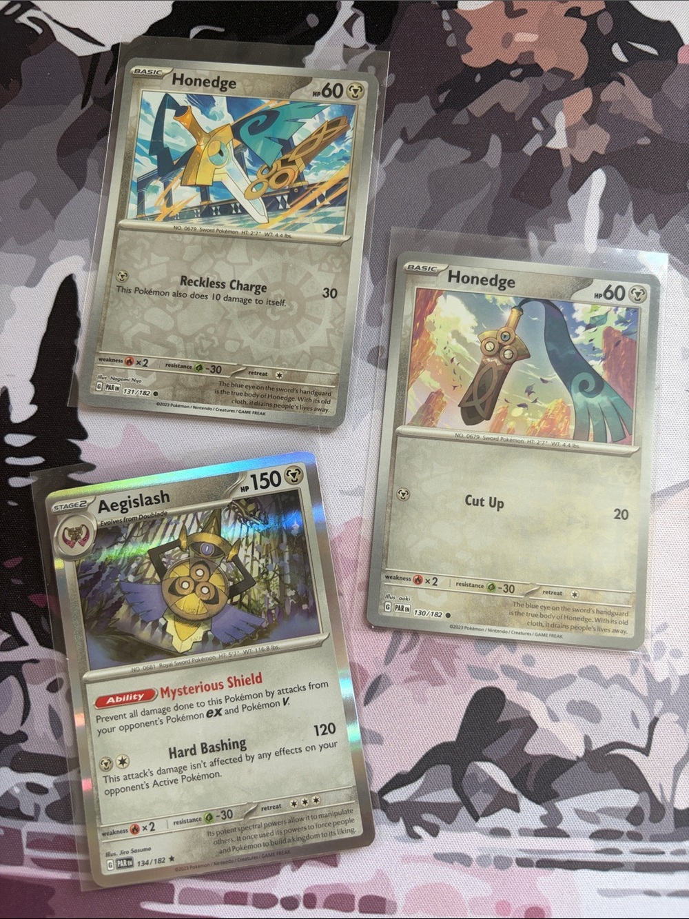 Honedge & Aegislash Pokémon Evolution Card Lot ⚔️ | 3 Cards ✨5/$25✨